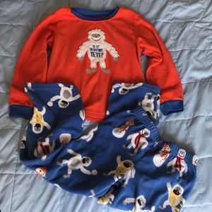 Boys Carters Yeti Pajamas